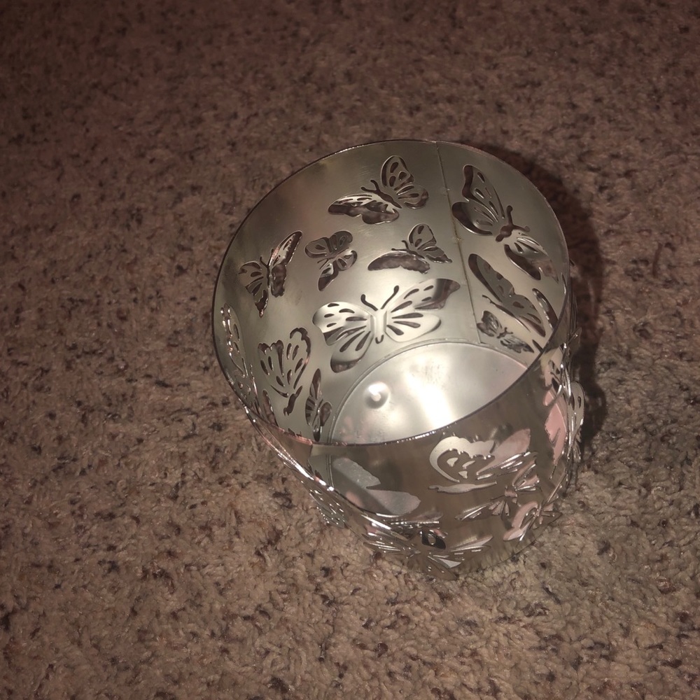 butterfly candle holder